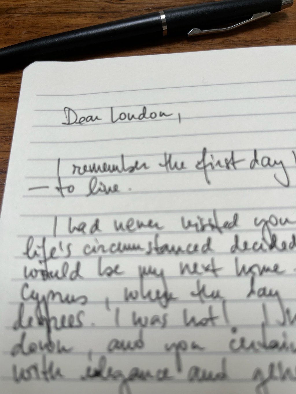 Dear London: A Love Letter in&nbsp;Progress